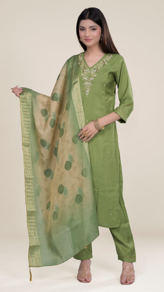 Rumi Silk Kurta Set