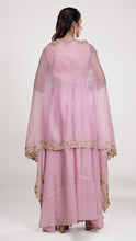 Eliza Pink Drape Top & Palazzo Set