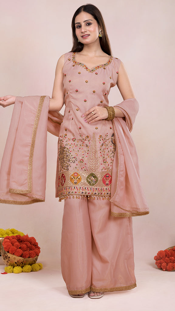 Ivanya Kurti with Pants Set