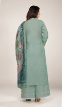 Nayra Kurta Set in Sea Green