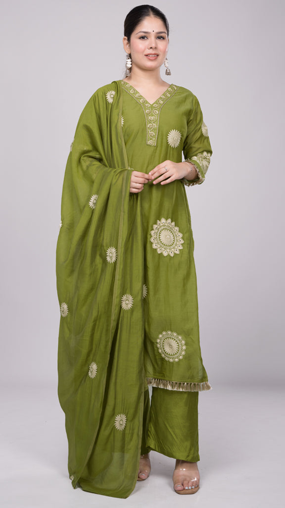 Saisha Kurti with Dupatta Set