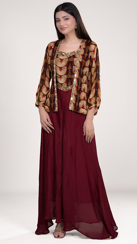 Noor Indo Western Set