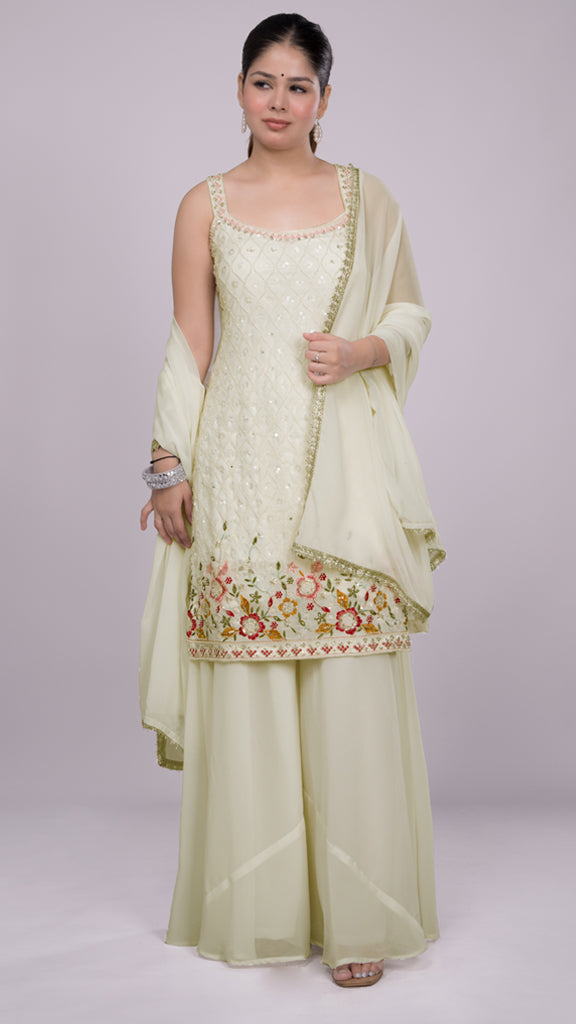 Ayla  Kurti with Gharara