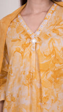 Mahi A-Line Anarkali Set in Yellow