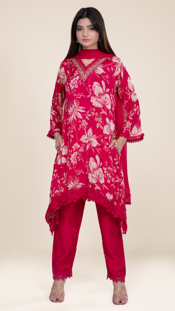 Ira Floral Printed Kurta Set