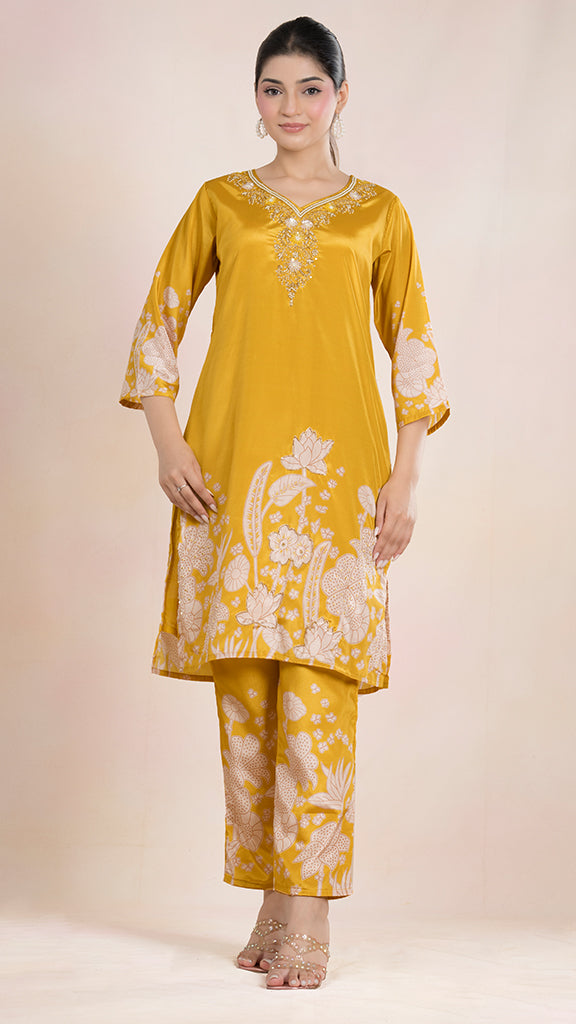 Ilara-Kurti With Pants Set