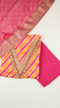 Selira V-neck Kurta Set with Dupatta