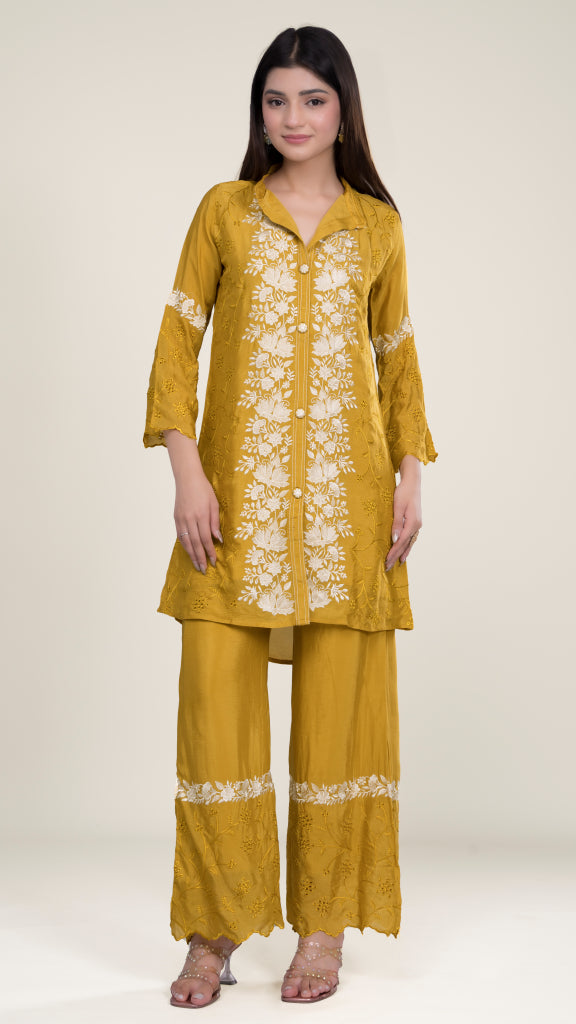Bhumi Schiffli Co-ord Set