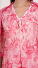 Mahi A-Line Anarkali Set in Pink