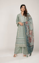 Nayra Kurta Set in Sea Green