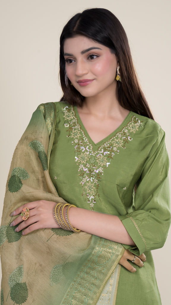 Rumi Silk Kurta Set