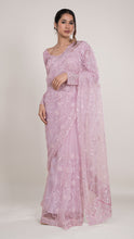 Amaira Zari Handwork Saree in Pink
