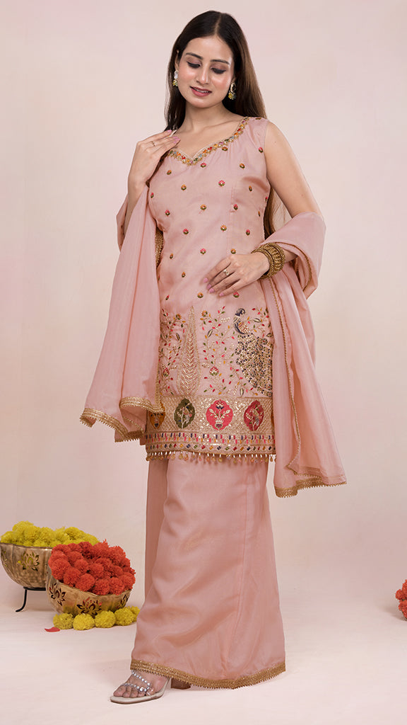 Ivanya Kurti with Pants Set