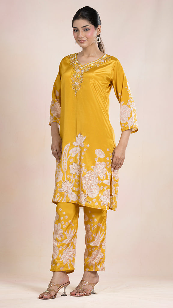 Ilara-Kurti With Pants Set