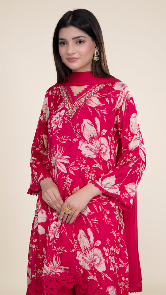 Ira Floral Printed Kurta Set