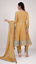 Ayesha Emb Dori Heavy Suit in Mustard