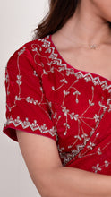 Zaika Zari Handwork Saree
