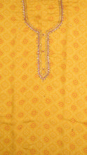 Halyra Unstitched Kurta Set in Yellow