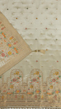 Vyrella Unstitched Kurta Set in Off White