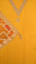 Aelira Unstitched Kurta Set in Yellow
