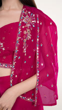 Lila Indo Western Set