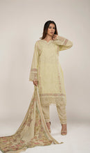 Sharvani Cotton Suit Set in Lemon