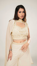 Kiyana Off White Embellished Sharara Set