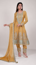 Ayesha Emb Dori Heavy Suit in Mustard