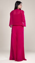 Lila Indo Western Set