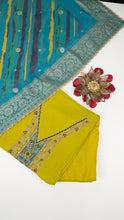 Fivana Unstitched Kurta Set in Yellow