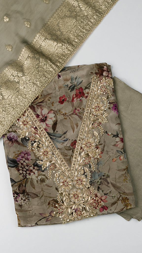 Liora-Floral Embroided Kurta Set