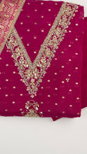 Aelira Unstitched Kurta Set in Pink