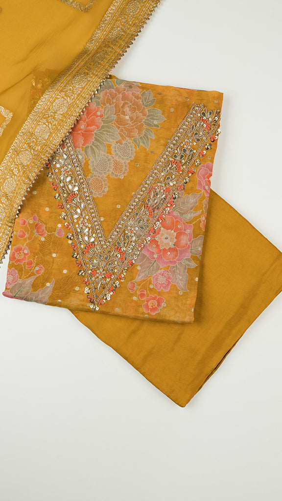 Jivana Kurta Set with Dupatta
