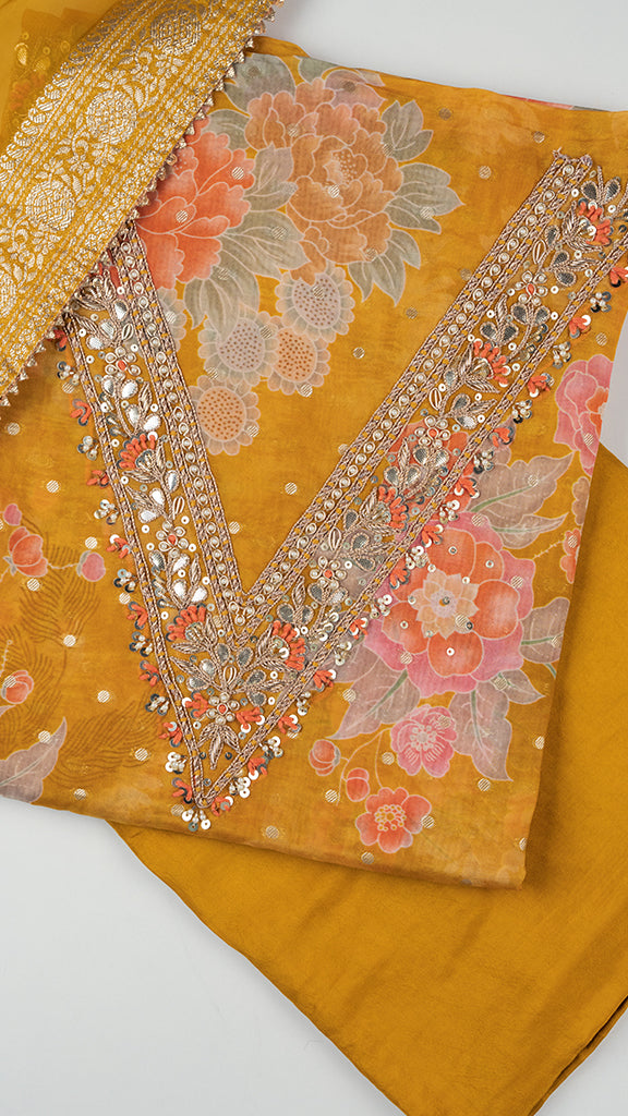 Jivana Kurta Set with Dupatta