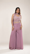 Kiyana Lavender Embellished Sharara Set