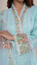Aneya Kurta Set in Sky Blue