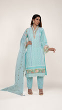 Aneya Kurta Set in Sky Blue